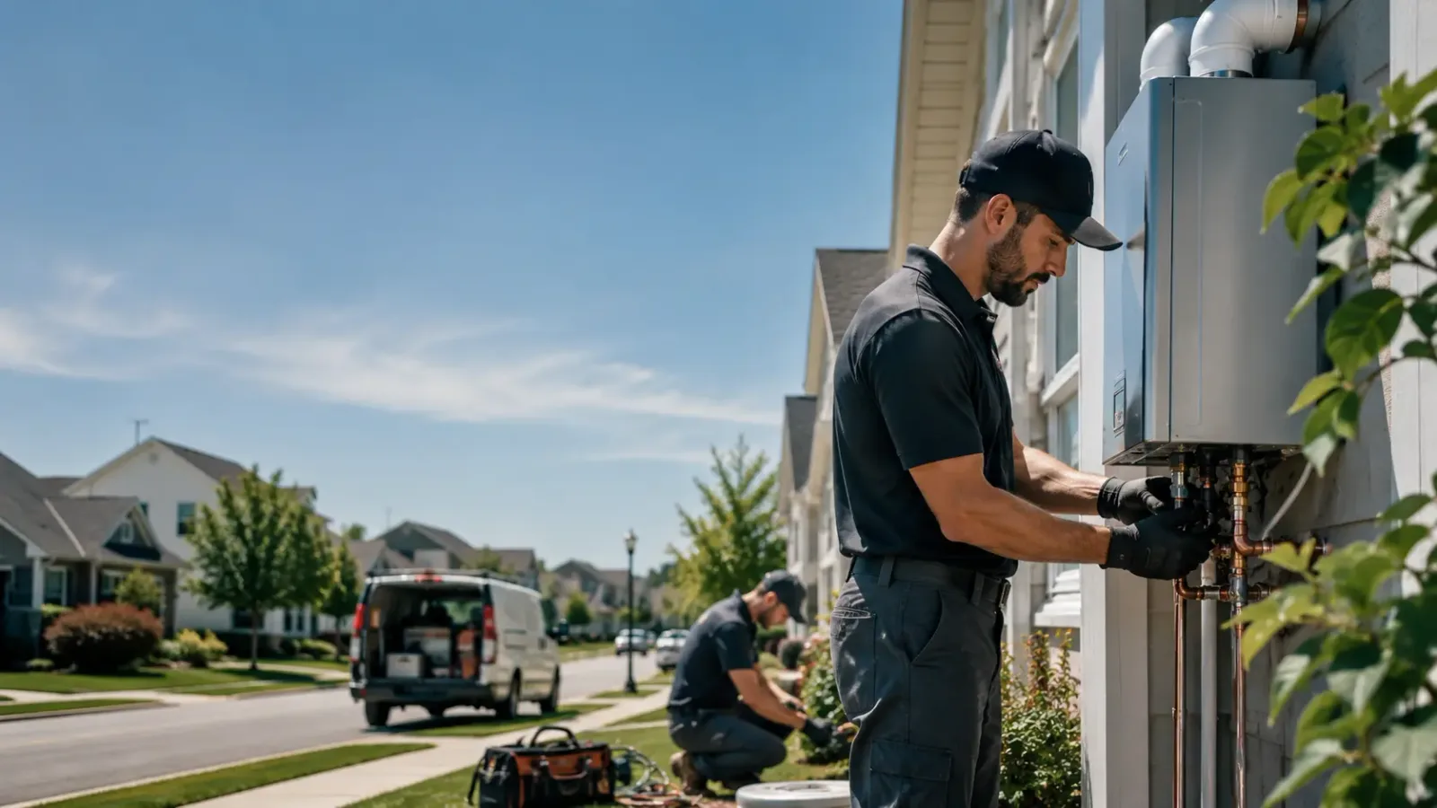 Tankless Water Heater Installation in Marston, NC